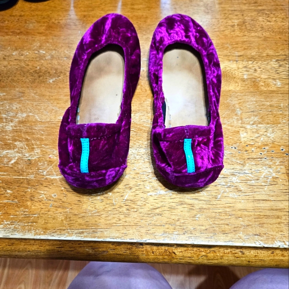 Tieks Ballet Flats size 8 Tyrian BF release